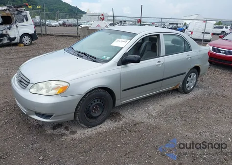 2003 Toyota Corolla Ce/Le/S from USA, damaged, VIN 1NXBR32E93Z085647